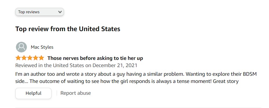 Amazon Review of Joe & Kathy's Erotic Adventures - Vol. 1